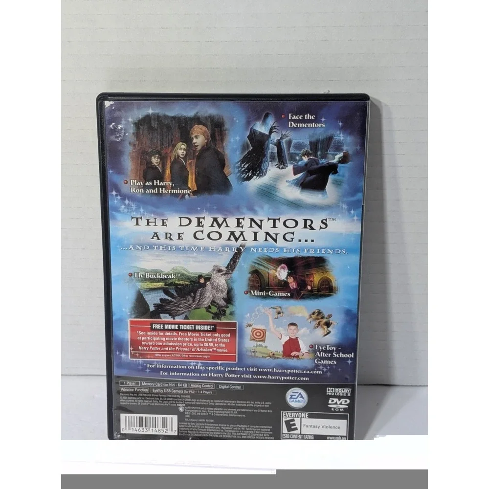 Harry Potter and the Prisoner of Azkaban PlayStation 2 (PS2)  No Manual Tested